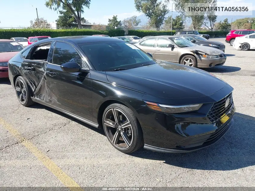 HONDA ACCORD 2026, VIN 1HGCY1F41TA056356