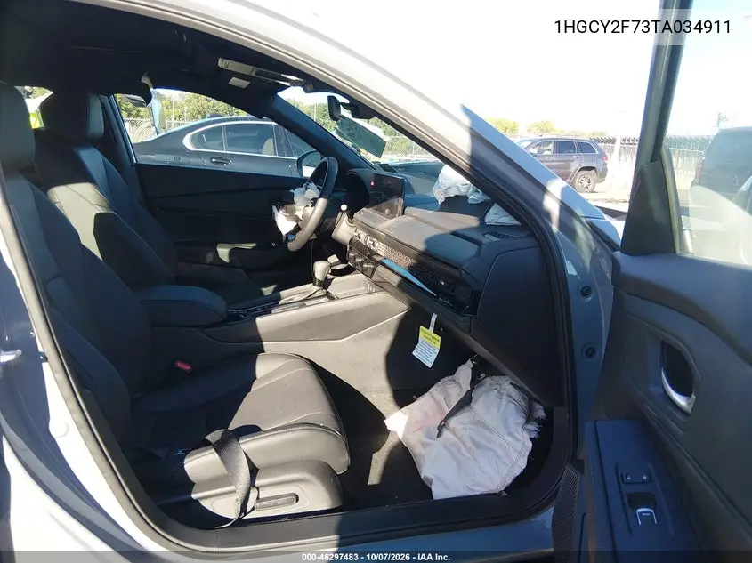 2026 HONDA ACCORD VIN 1HGCY2F73TA034911 — фото 5