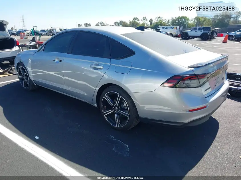 2026 HONDA ACCORD VIN 1HGCY2F58TA025488 — фото 3