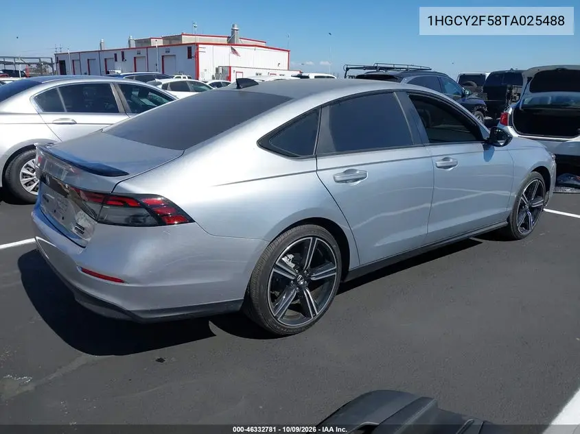 2026 HONDA ACCORD VIN 1HGCY2F58TA025488 — фото 4