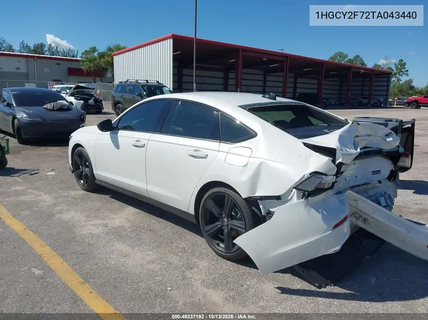 2026 HONDA ACCORD VIN 1HGCY2F72TA043440 — фото 3