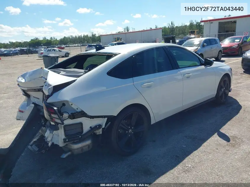 2026 HONDA ACCORD VIN 1HGCY2F72TA043440 — фото 4