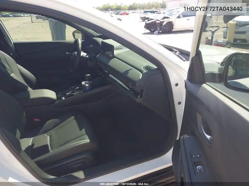 2026 HONDA ACCORD VIN 1HGCY2F72TA043440 — фото 5