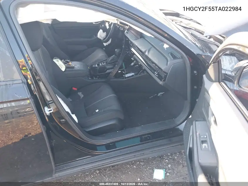 2026 HONDA ACCORD VIN 1HGCY2F55TA022984 — фото 5
