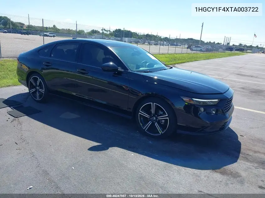 HONDA ACCORD 2026, VIN 1HGCY1F4XTA003722