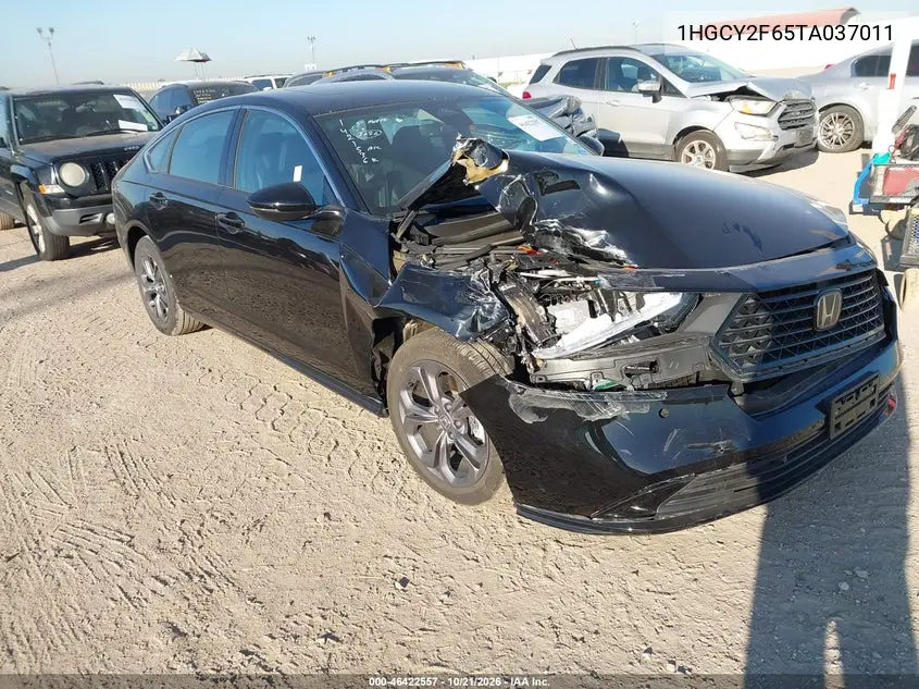 HONDA ACCORD 2026, VIN 1HGCY2F65TA037011