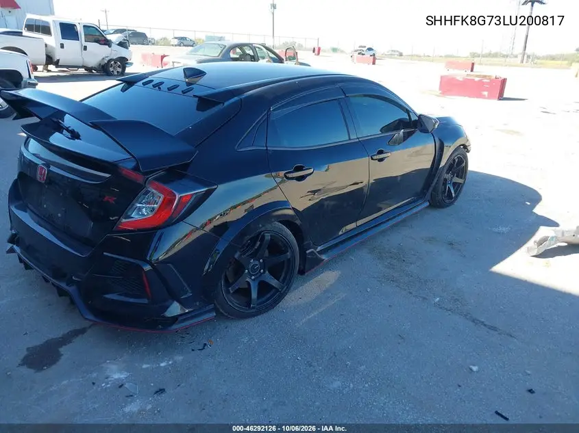 2020 HONDA CIVIC TYPE R VIN SHHFK8G73LU200817 — фото 4