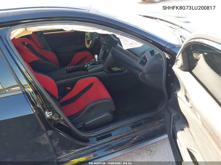 2020 HONDA CIVIC TYPE R VIN SHHFK8G73LU200817 — фото 5