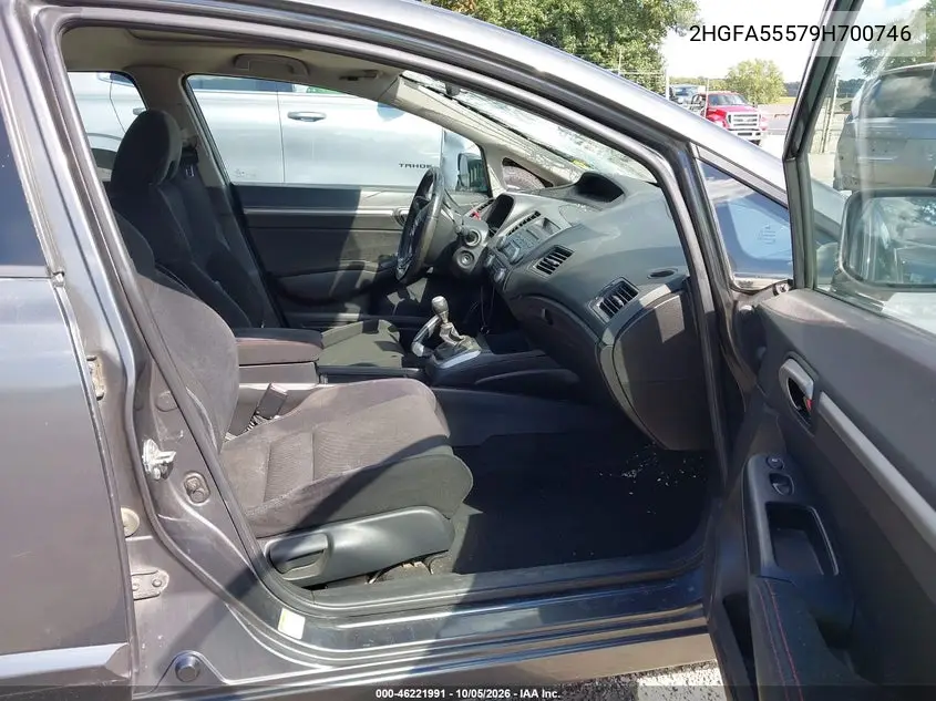 2009 HONDA CIVIC VIN 2HGFA55579H700746 — фото 5