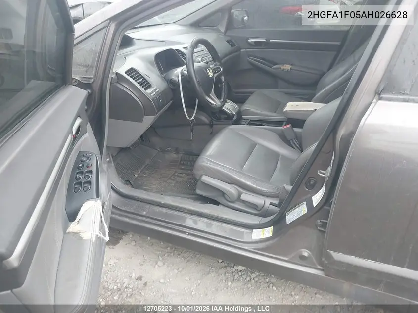 2010 HONDA CIVIC VIN 2HGFA1F05AH026628 — фото 17
