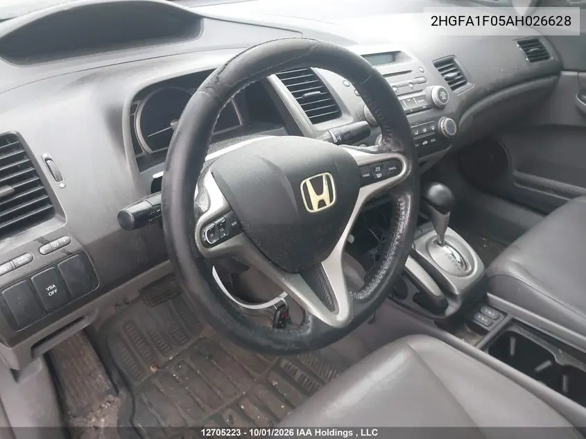 2010 HONDA CIVIC VIN 2HGFA1F05AH026628 — фото 18