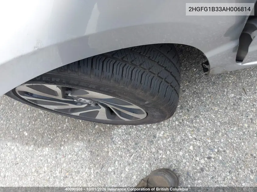 2010 HONDA CIVIC VIN 2HGFG1B33AH006814 — фото 22