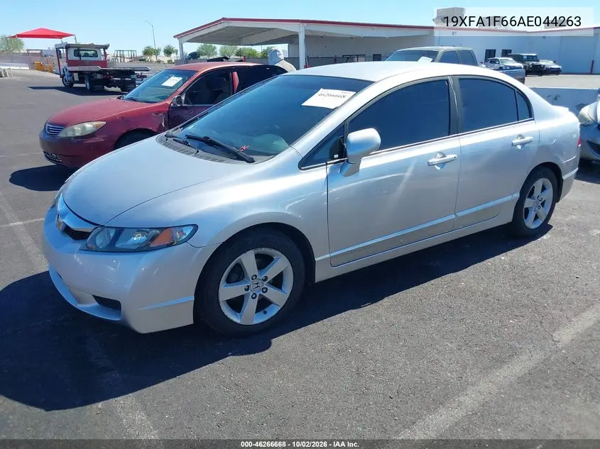 2010 HONDA CIVIC VIN 19XFA1F66AE044263 — фото 2