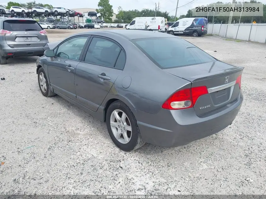 2010 HONDA CIVIC VIN 2HGFA1F50AH313984 — фото 3