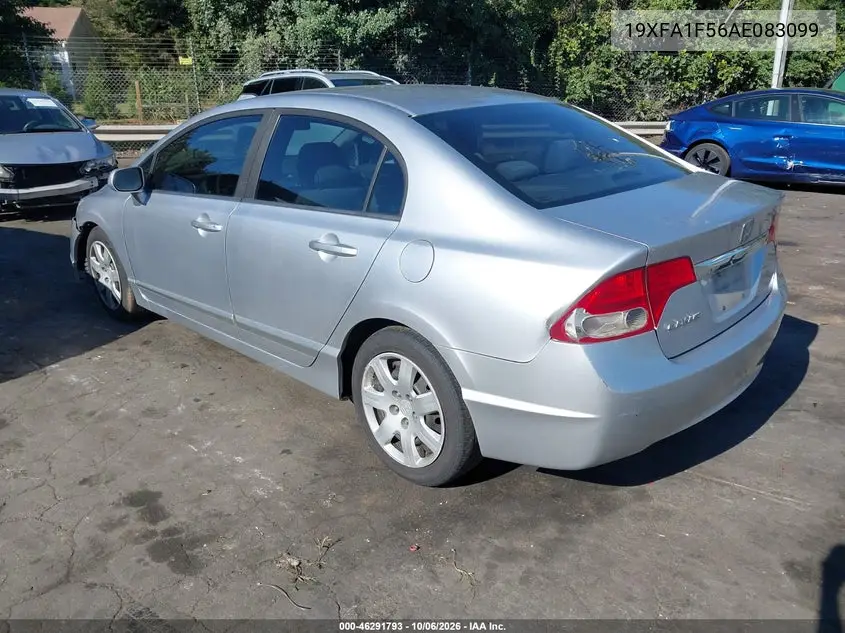 2010 HONDA CIVIC VIN 19XFA1F56AE083099 — фото 3