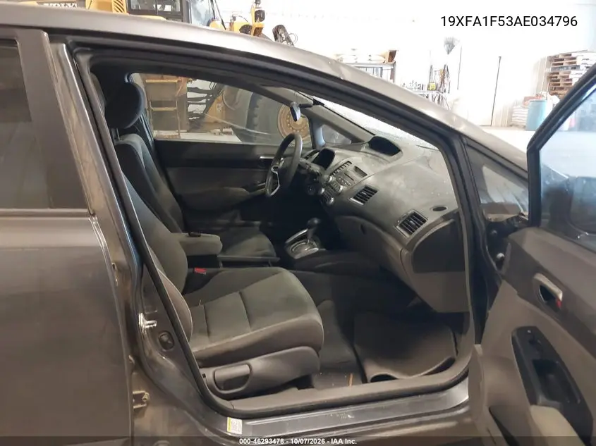 2010 HONDA CIVIC VIN 19XFA1F53AE034796 — фото 5