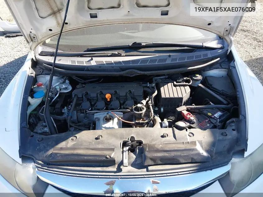 2010 HONDA CIVIC VIN 19XFA1F5XAE076009 — фото 10