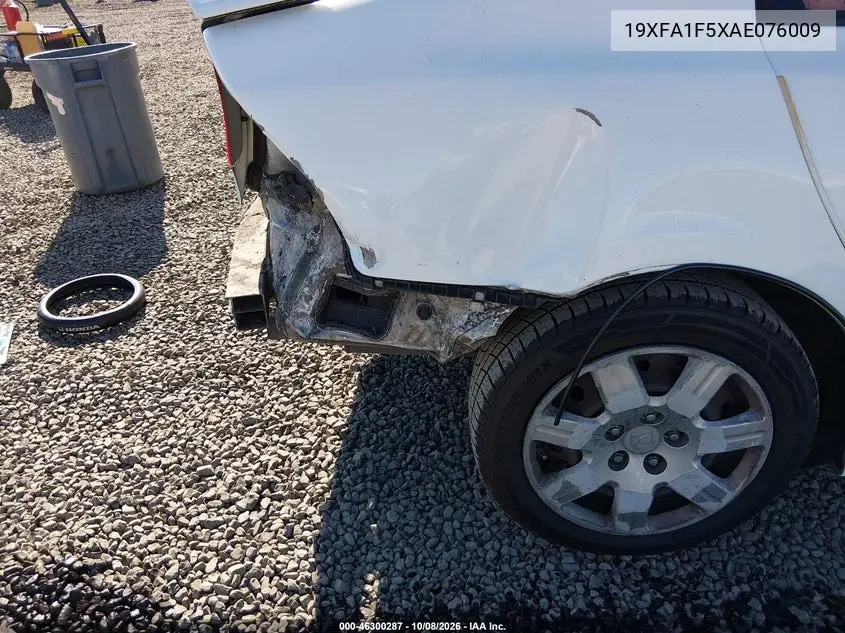 2010 HONDA CIVIC VIN 19XFA1F5XAE076009 — фото 15