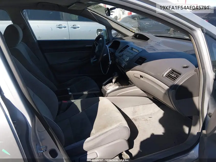 2010 HONDA CIVIC VIN 19XFA1F54AE045791 — фото 5
