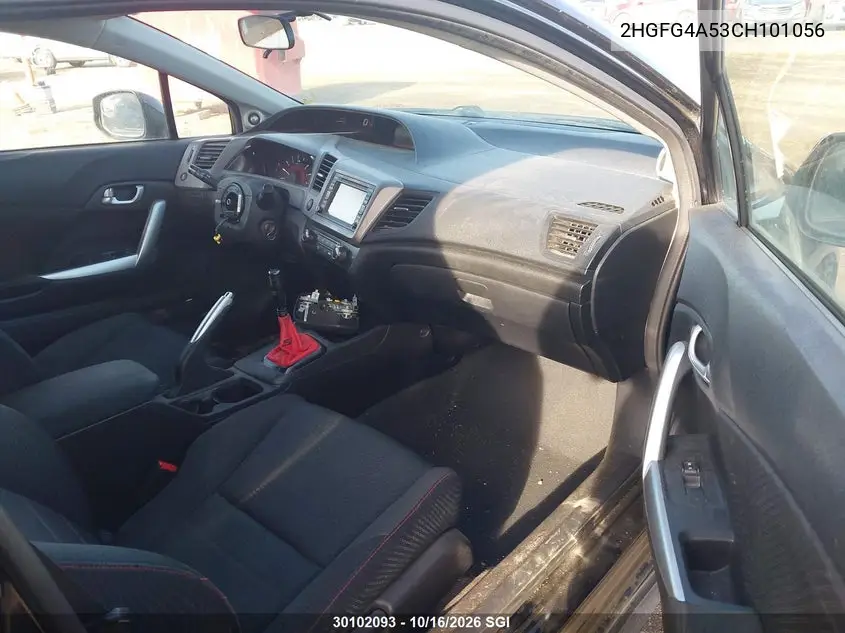 2012 HONDA CIVIC VIN 2HGFG4A53CH101056 — фото 5