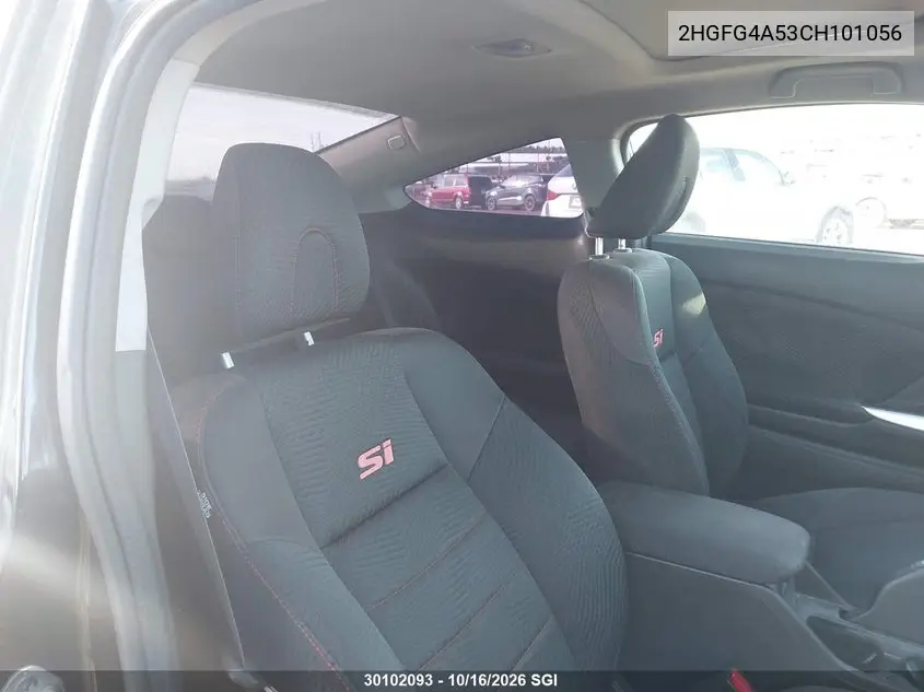 2012 HONDA CIVIC VIN 2HGFG4A53CH101056 — фото 8