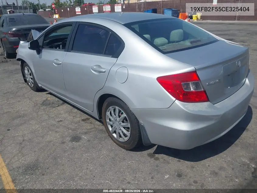 2012 HONDA CIVIC VIN 19XFB2F55CE325404 — фото 3