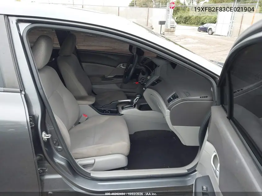 2012 HONDA CIVIC VIN 19XFB2F83CE021904 — фото 5
