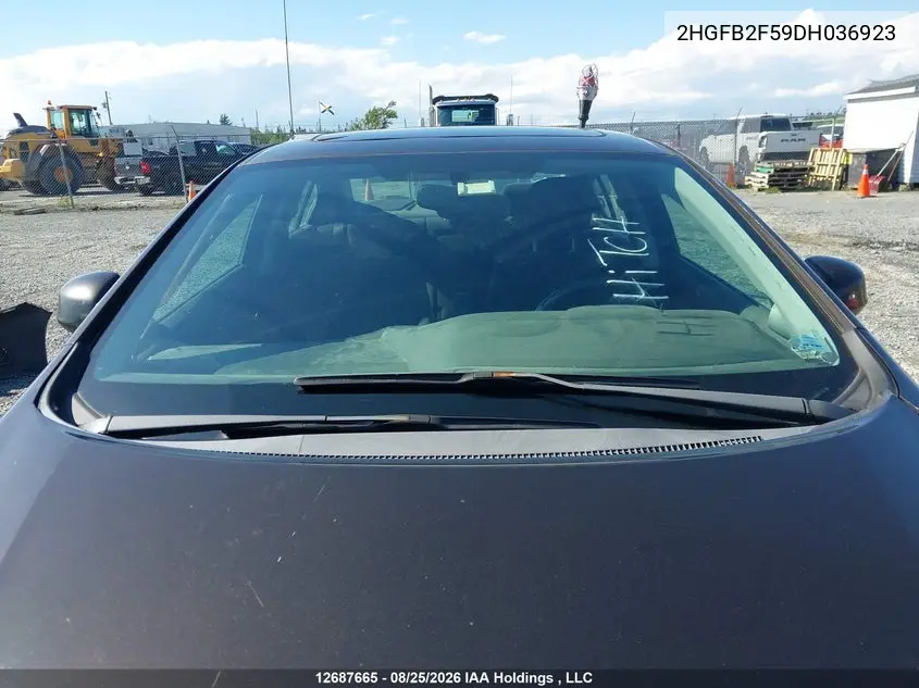 2013 HONDA CIVIC VIN 2HGFB2F59DH036923 — фото 18