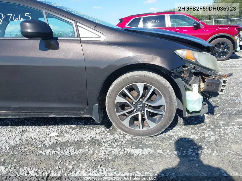 2013 HONDA CIVIC VIN 2HGFB2F59DH036923 — фото 20