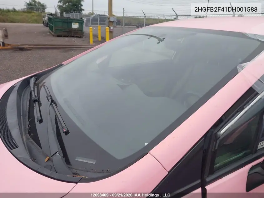 2013 HONDA CIVIC VIN 2HGFB2F41DH001588 — фото 17