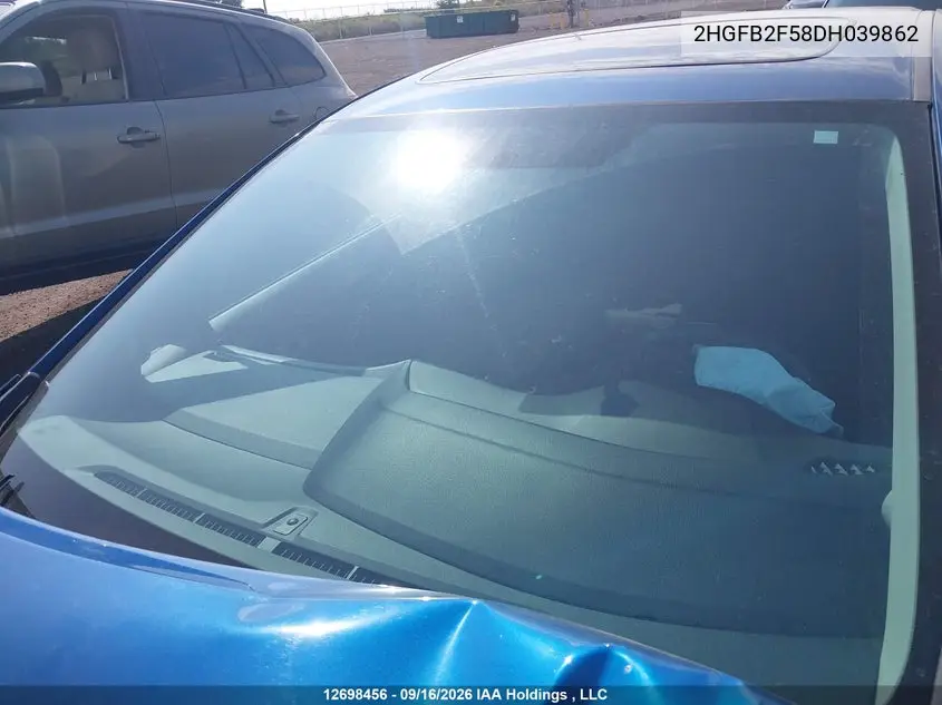 2013 HONDA CIVIC VIN 2HGFB2F58DH039862 — фото 15