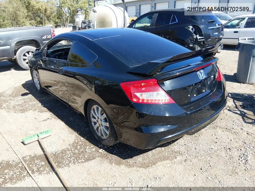 2013 HONDA CIVIC VIN 2HGFG4A56DH702589 — фото 3