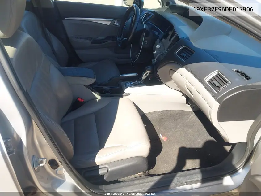 2013 HONDA CIVIC VIN 19XFB2F96DE017906 — фото 5