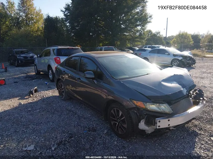 HONDA CIVIC 2013, VIN 19XFB2F80DE084458