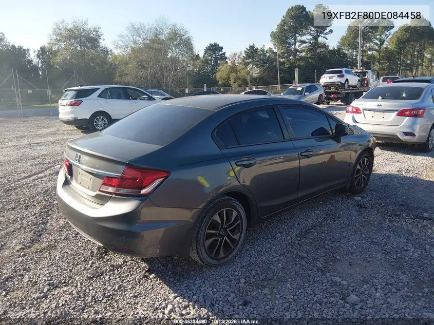 2013 HONDA CIVIC VIN 19XFB2F80DE084458 — фото 4