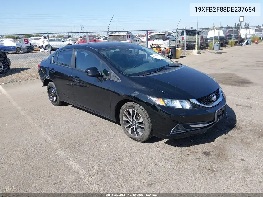 HONDA CIVIC 2013, VIN 19XFB2F88DE237684