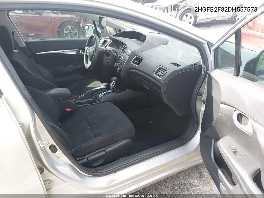 2013 HONDA CIVIC VIN 2HGFB2F82DH557573 — фото 5