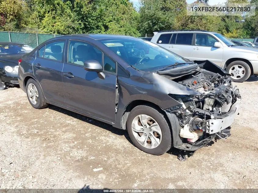 HONDA CIVIC 2013, VIN 19XFB2F56DE217830