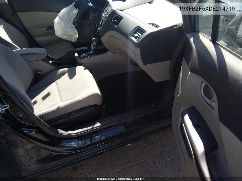 2013 HONDA CIVIC VIN 19XFB2F5XDE214719 — фото 5