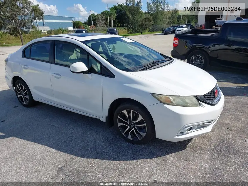 HONDA CIVIC 2013, VIN 19XFB2F95DE003284