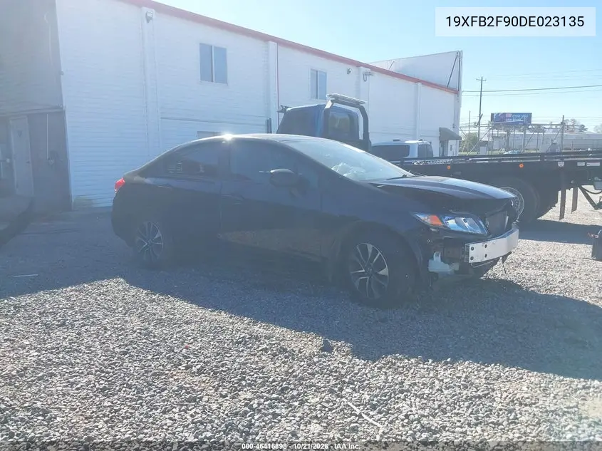 HONDA CIVIC 2013, VIN 19XFB2F90DE023135