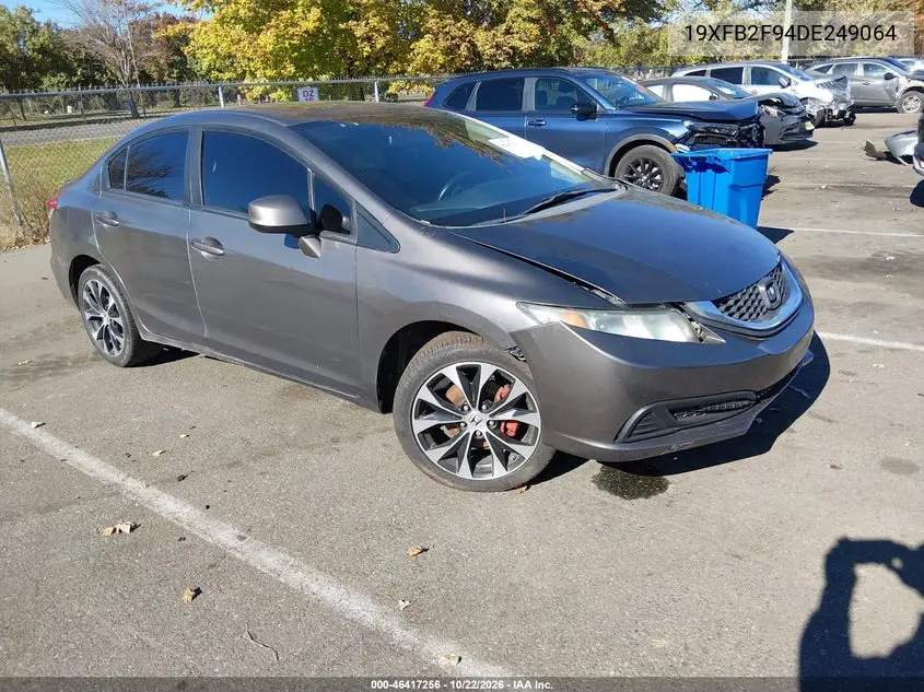 HONDA CIVIC 2013, VIN 19XFB2F94DE249064