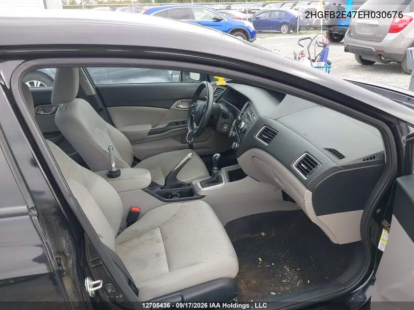 2014 HONDA CIVIC VIN 2HGFB2E47EH030676 — фото 5