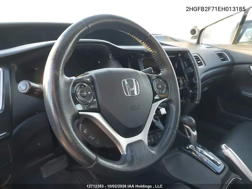 2014 HONDA CIVIC VIN 2HGFB2F71EH013185 — фото 22