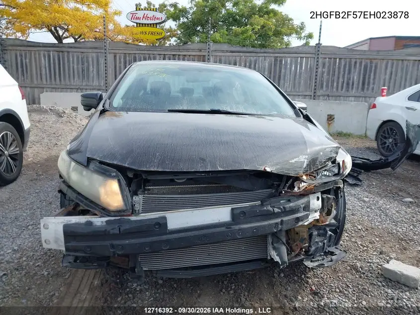 2014 HONDA CIVIC VIN 2HGFB2F57EH023878 — фото 12