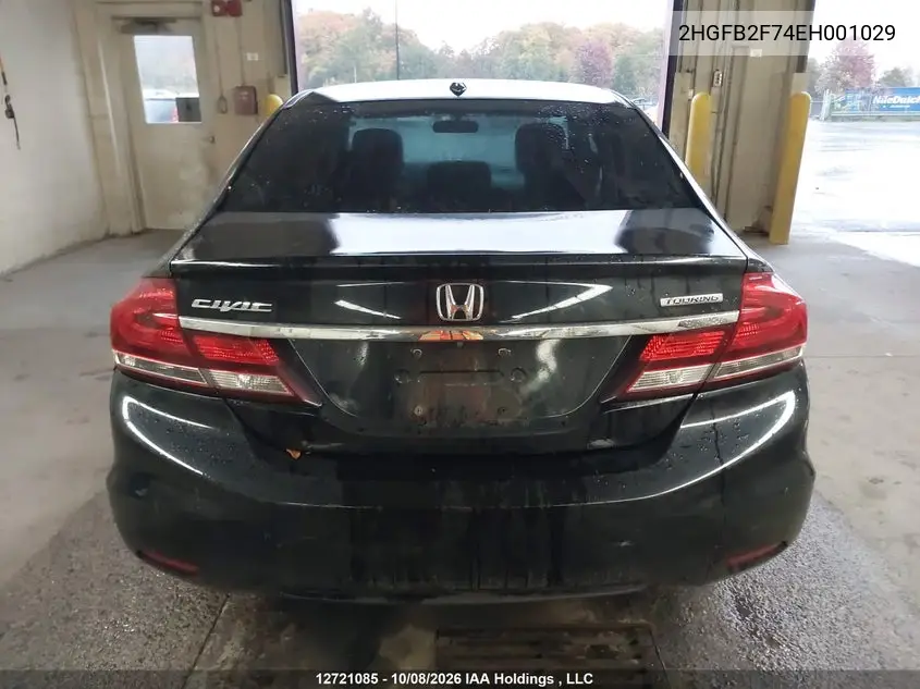 2014 HONDA CIVIC VIN 2HGFB2F74EH001029 — фото 17