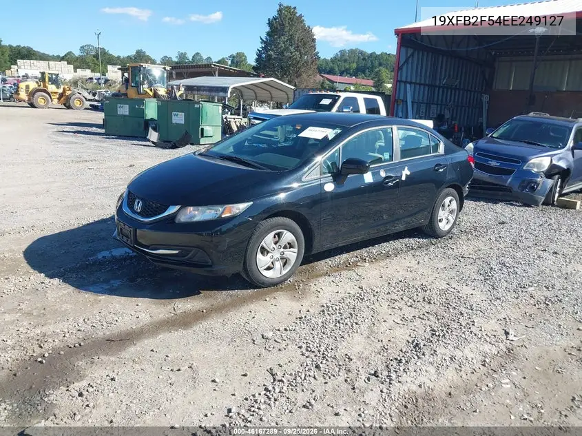 2014 HONDA CIVIC VIN 19XFB2F54EE249127 — фото 2