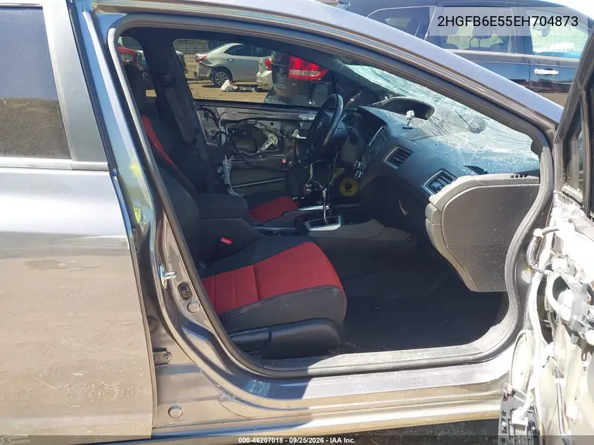2014 HONDA CIVIC VIN 2HGFB6E55EH704873 — фото 5