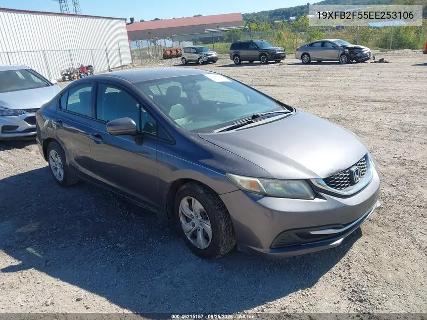 HONDA CIVIC 2014, VIN 19XFB2F55EE253106