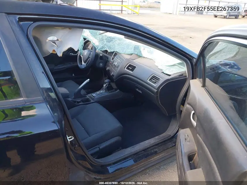 2014 HONDA CIVIC VIN 19XFB2F55EE267359 — фото 5